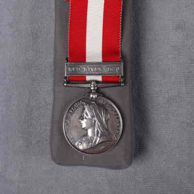 1866-1870 Canadian General Service Medal, bar "Red River 1870"