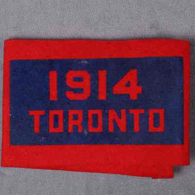 1934-1938 Canadian Corps Reunion Battalion armband