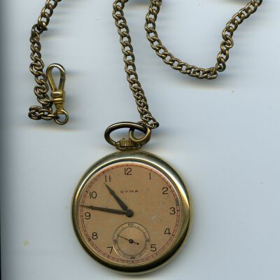 1900s British civilian pocket watch