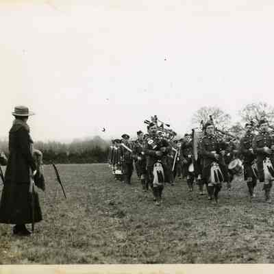 Photograph "Princess Patricia reviewing the PPCLI."