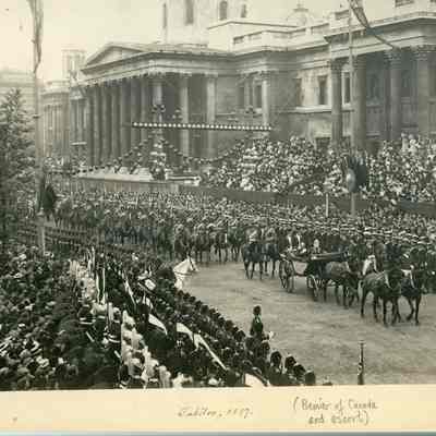Photograph "Prime Minister of Canada at Queen Victoria's 60th Jubilee, June 1897."