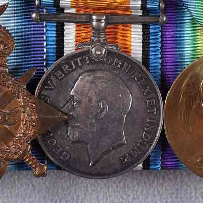 1914-1920 British War Medal, to LIEUT.MORRISON
