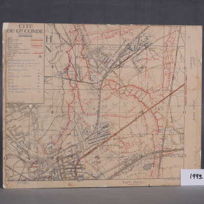 1917 Canadian Expeditionary Force trench