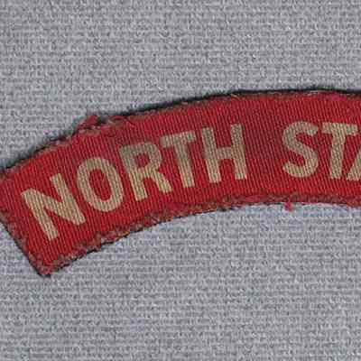 1944-1945 North Staffordshire Regiment shoulder flash