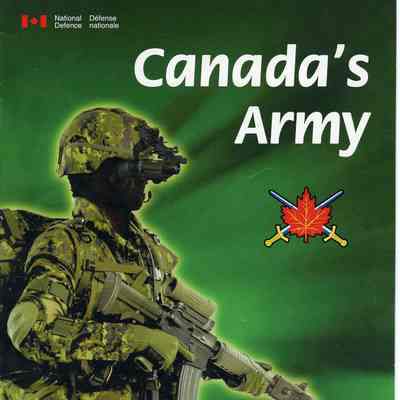 2005 Canadian Forces pamphlet "Canada's Army."