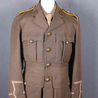 1918 9th Mississauga Horse Lieutenant's service dress jacket