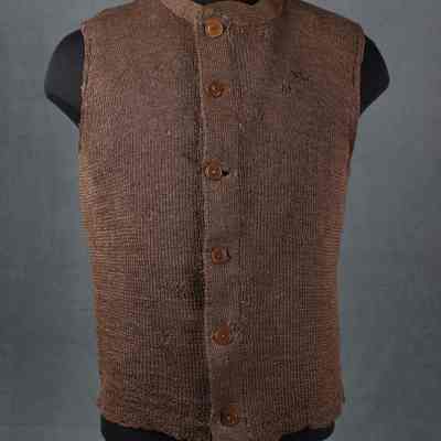 1915-1919 BEF/CEF Khaki Wool/Sheepskin Vest
