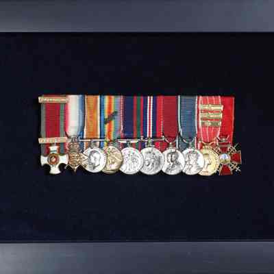 1914-1919 Allied Victory Medal (miniature).