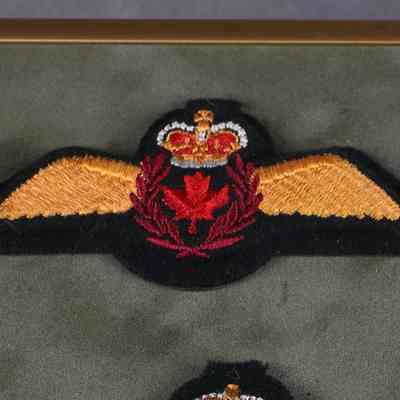 1968-1970 Canadian Forces Pilot's wing qualification badge