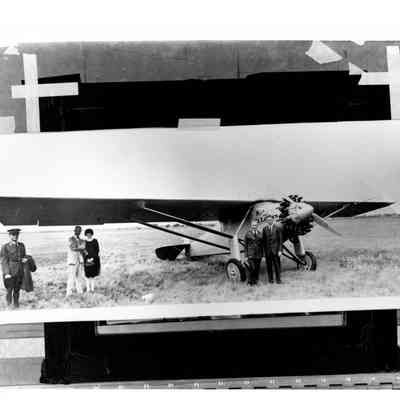 Spirit of St. Louis at Tulsa Airport