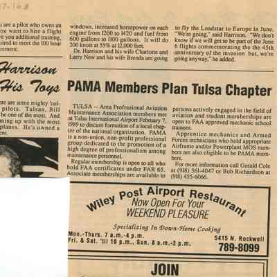Pama Members Plan Tulsa Chapter
