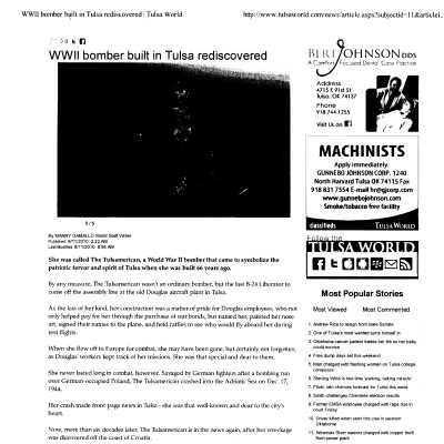TULSA WORLD TULSAMERICAN