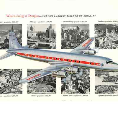 DC-6 Advertisements 1953-1954