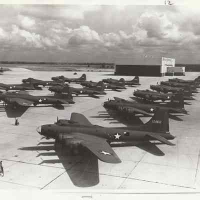 B-17s on Douglas Ramp
