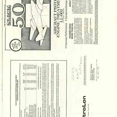 Airfcraft Piston Engine Treatment LL-002