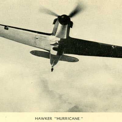 Hawker Hurricane in Flight