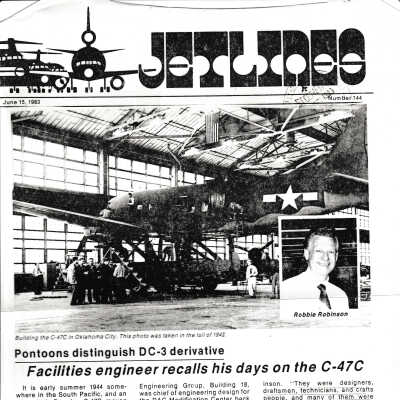 Douglas C-47C Waterbird- News Clipping