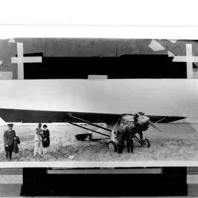 Spirit of St. Louis at Tulsa Airport