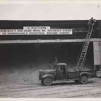 TEST FIRE RANGE