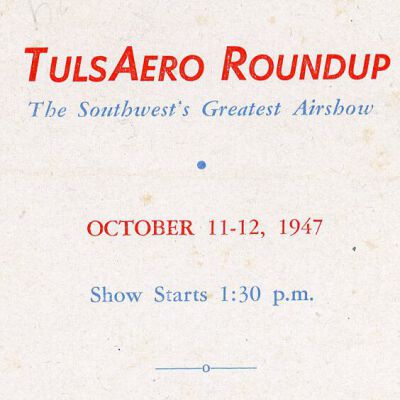 TulsAero Roundup Flyer