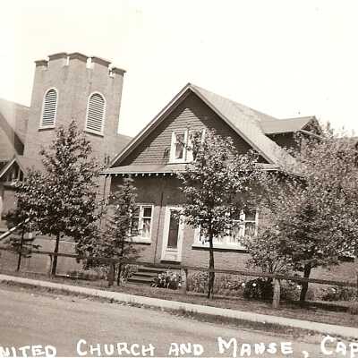 Photograph, Capreol United Church and Manse.