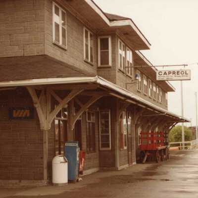 Photograph, Capreol CNR/VIA Station.