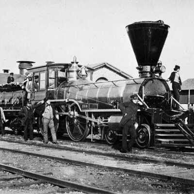 Photograph, Locomotive No. 209 "Trevithick", Grand Trunk Railway.