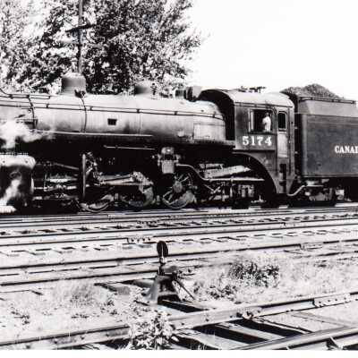 Photograph, CPR Locomotive 5174