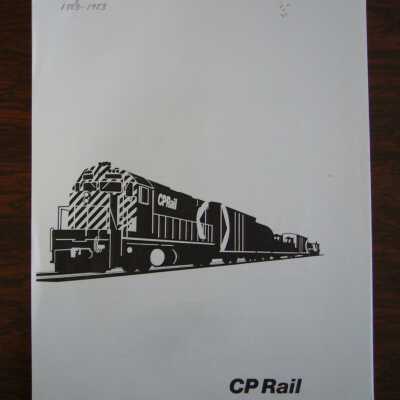 CP Rail Sudbury Centennial 1883-1983