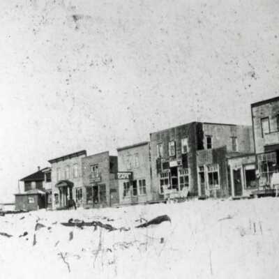 Photograph, Young Street, Capreol, Ontario.