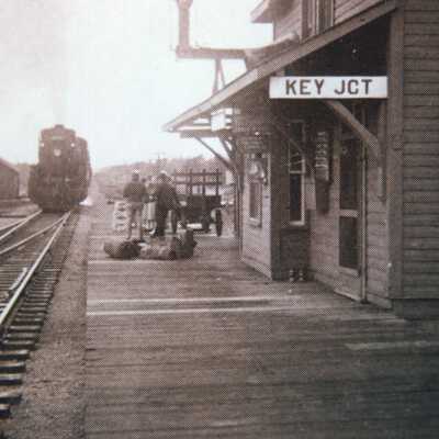 Photograph, CNR Station at Key Junction