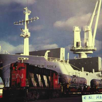 Photograph, CNR Station at Halifax, Nova Scotia.