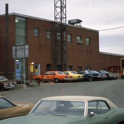 Photograph, Canadian National Railway Station and Offices, Capreol, Ontario.