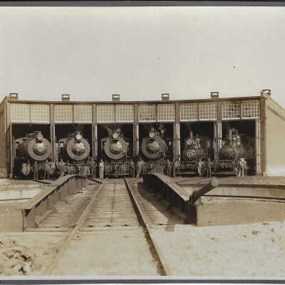 Photograph: The INCO Roundhouse at Copper Cliff