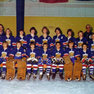 Photograph, 1974-1975 Capreol Cougars Team.