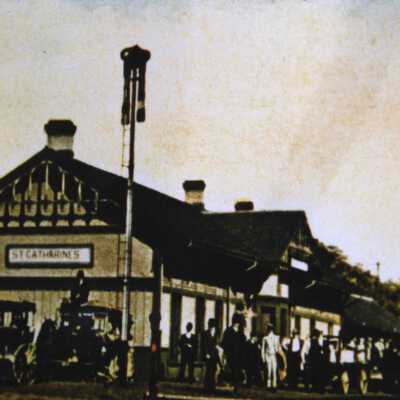 Photograph, CNR Station, St. Catherines, Ontario, Canada.