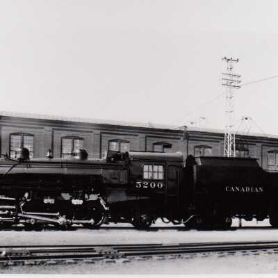 Photograph, CPR Locomotive 5200