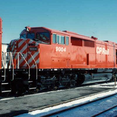 Photograph, Canadian Pacific Engine 9004