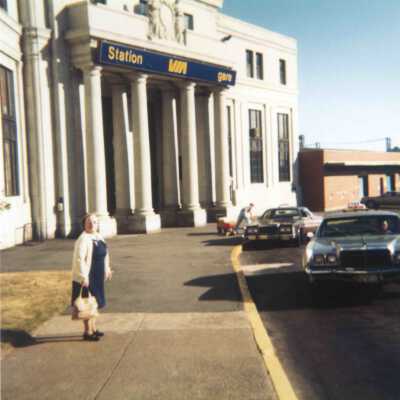Photograph, CNR Station at Halifax, Nova Scotia.