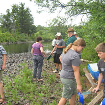 Photograph, NORMHC, Gold Panning, Vermillion River.