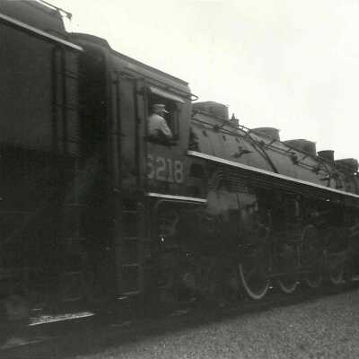 Photograph, CNR Locomotive 6218