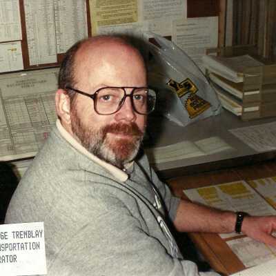 Photograph, George Tremblay, Transportation Operator.
