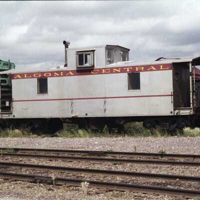 Photograph, Algoma Central Caboose.