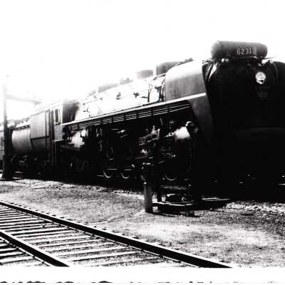 Photograph, CNR Steam Engine 6231