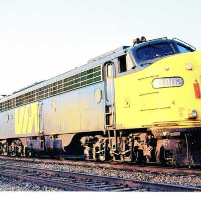 Photograph, VIA Rail Engine 1802.