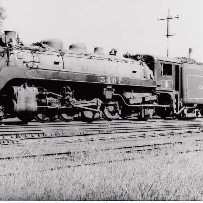 Photograph, CPR Locomotive 5407