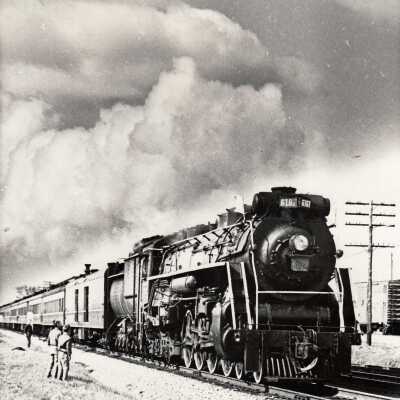 Photograph - Canadian National Northern Type steam engine 6167