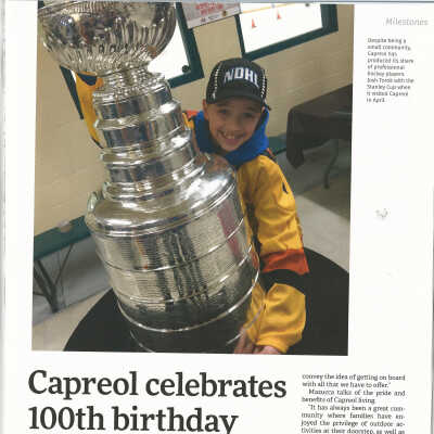 Sudbury Living Summer 2018 Magazine: Capreol Celebrates 100th Birthday