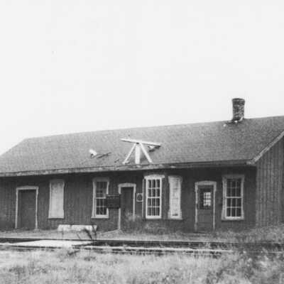 Photograph, CNR Station, Sebringville, Ontario, Canada.