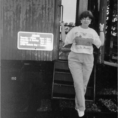 Photograph, 1994 Elizabeth McKay (Hill), Sloman School Car.